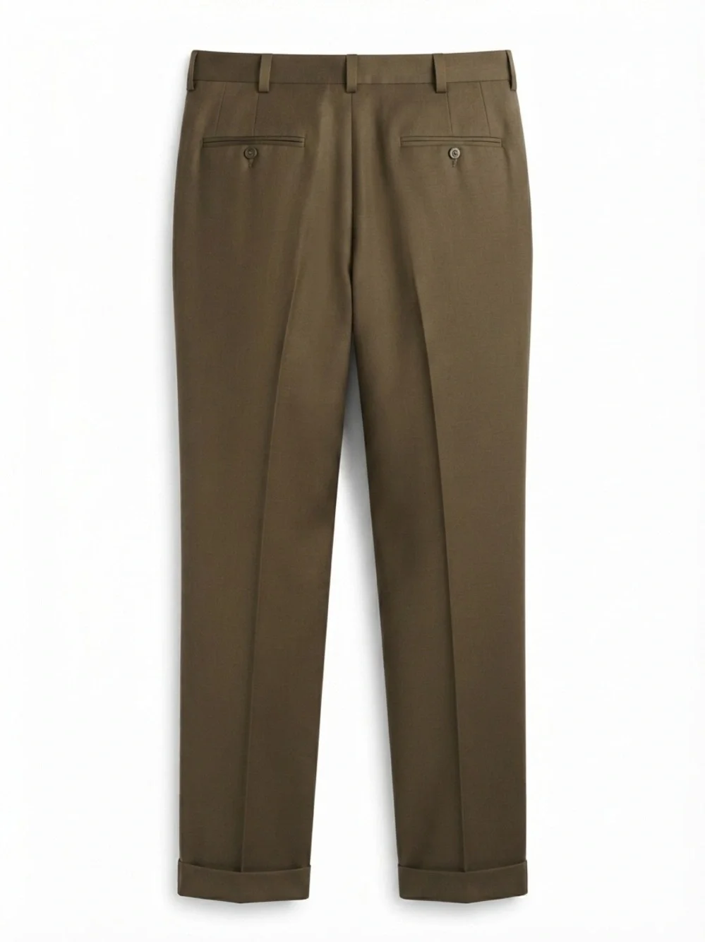 Perry Ellis Portfolio Premium No-Iron Wrinkle-Free Twill Khaki Pants 38x34